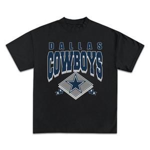 Dallas Cowboys Y2K Football Tee Shirt, Crewneck Cotton Tee
